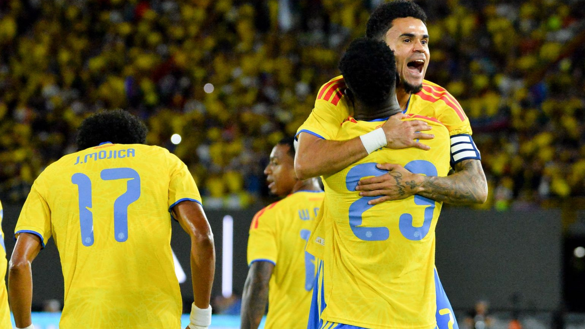 Bogotá. Junio 01 de 2026. La Selección Colombia enfrenta a La Selección de Costa Rica, por encuentro amistoso de despedida previo al Mundial 2026, en el Estadio Nemesio Camacho El Campín. (Linares Gasca).